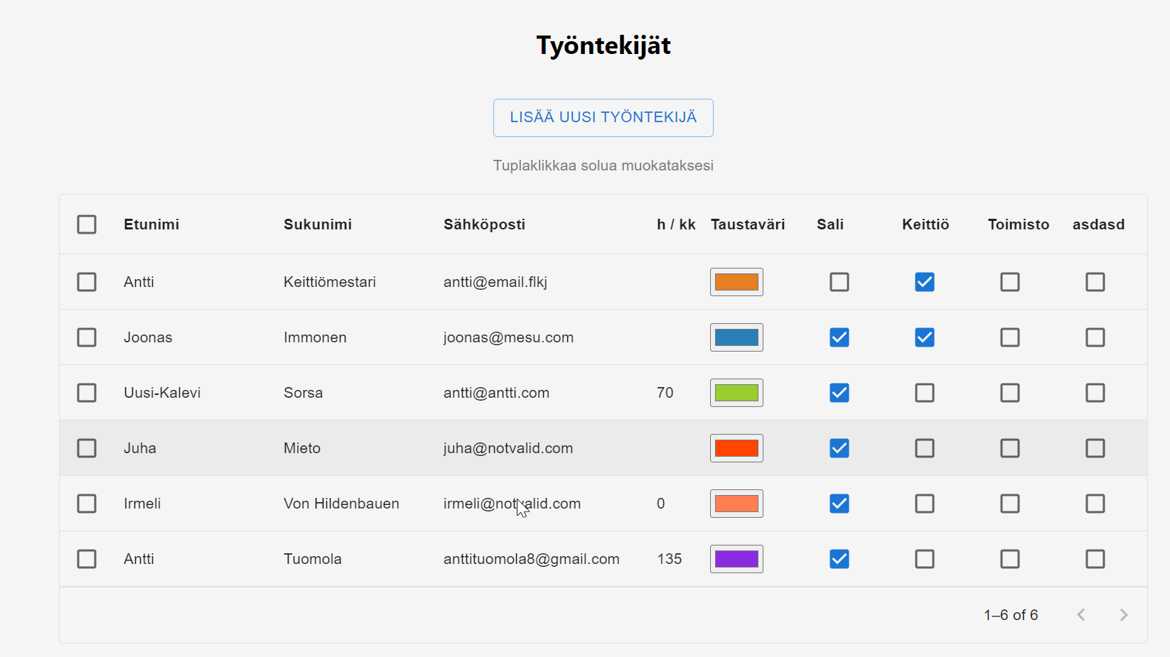 tyovuorolista.fi:n kalenterinäkymä.